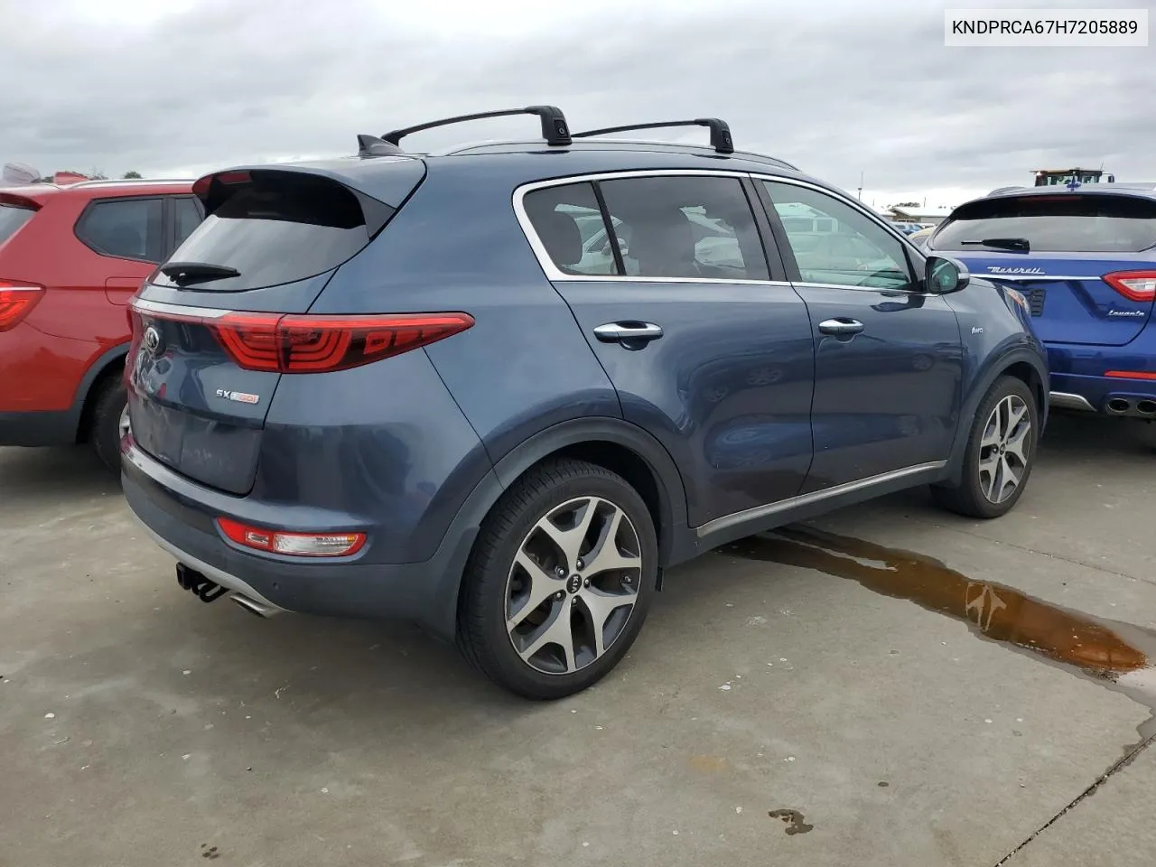 2017 Kia Sportage Sx VIN: KNDPRCA67H7205889 Lot: 74985394