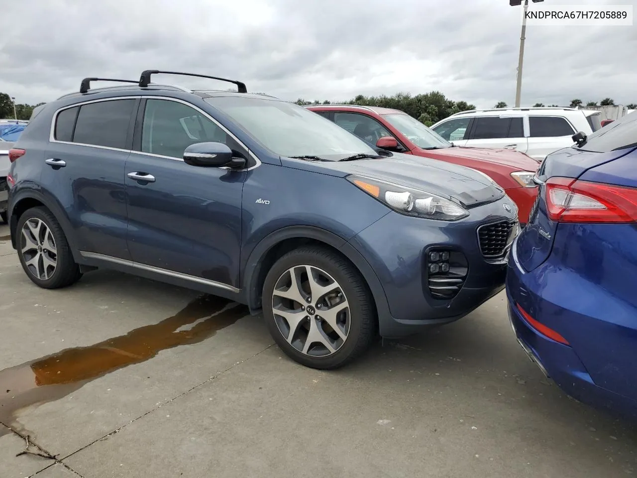 2017 Kia Sportage Sx VIN: KNDPRCA67H7205889 Lot: 74985394