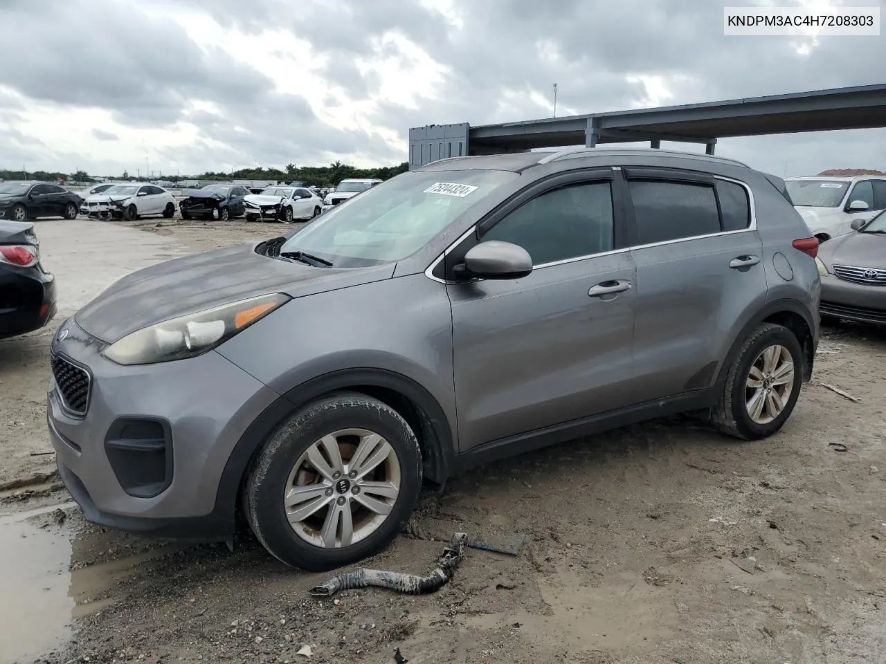 2017 Kia Sportage Lx VIN: KNDPM3AC4H7208303 Lot: 75244324