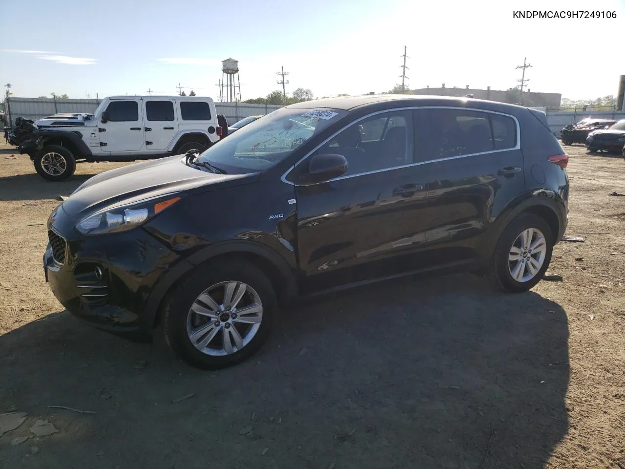 2017 Kia Sportage Lx VIN: KNDPMCAC9H7249106 Lot: 75258224