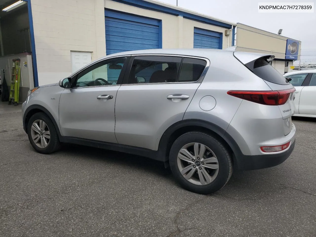 2017 Kia Sportage Lx VIN: KNDPMCAC7H7278359 Lot: 75290954