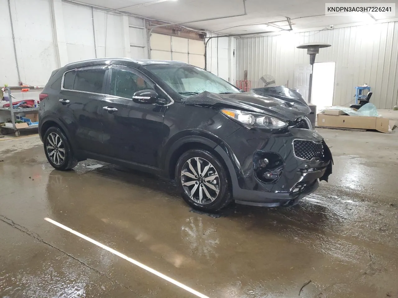 2017 Kia Sportage Ex VIN: KNDPN3AC3H7226241 Lot: 75305724