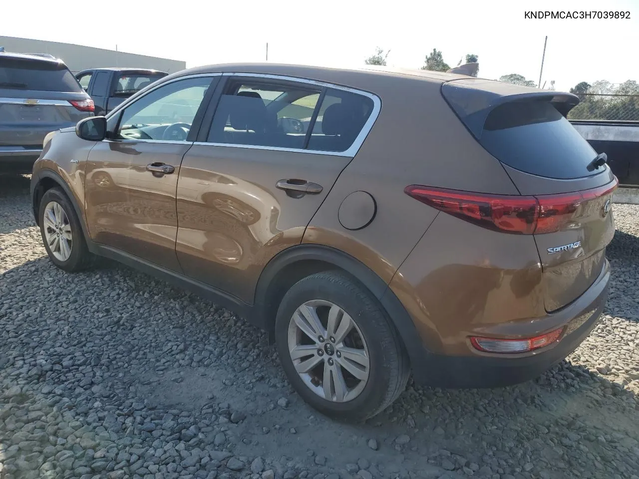 2017 Kia Sportage Lx VIN: KNDPMCAC3H7039892 Lot: 75344634