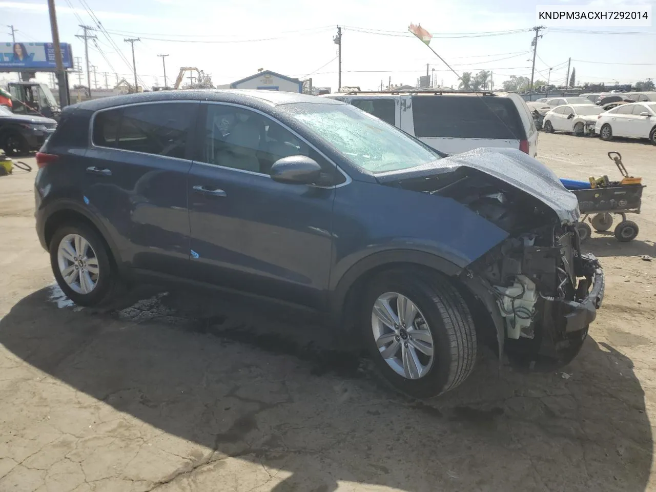 2017 Kia Sportage Lx VIN: KNDPM3ACXH7292014 Lot: 75471144