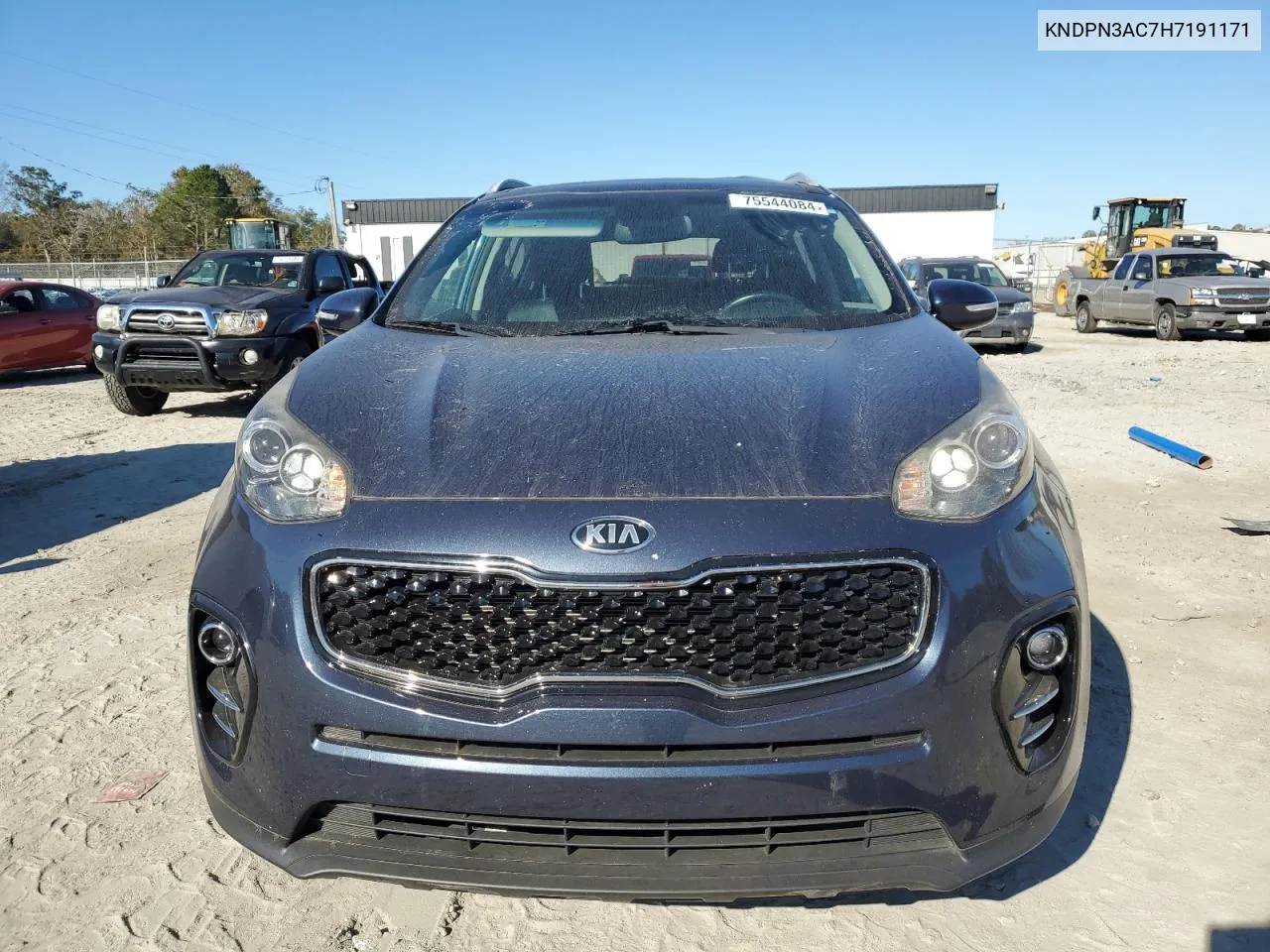 2017 Kia Sportage Ex VIN: KNDPN3AC7H7191171 Lot: 75544084