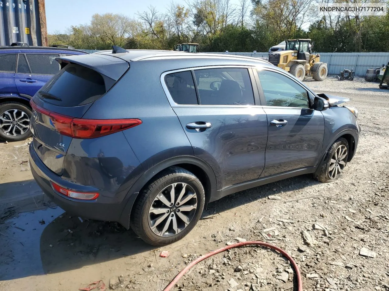 2017 Kia Sportage Ex VIN: KNDPNCAC3H7177204 Lot: 75545834