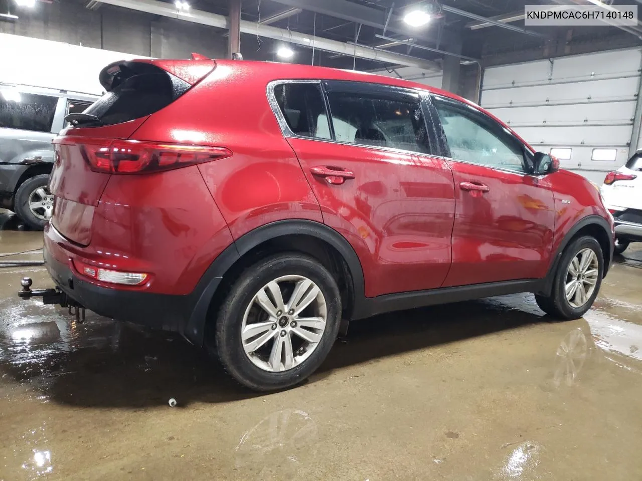 2017 Kia Sportage Lx VIN: KNDPMCAC6H7140148 Lot: 75549574