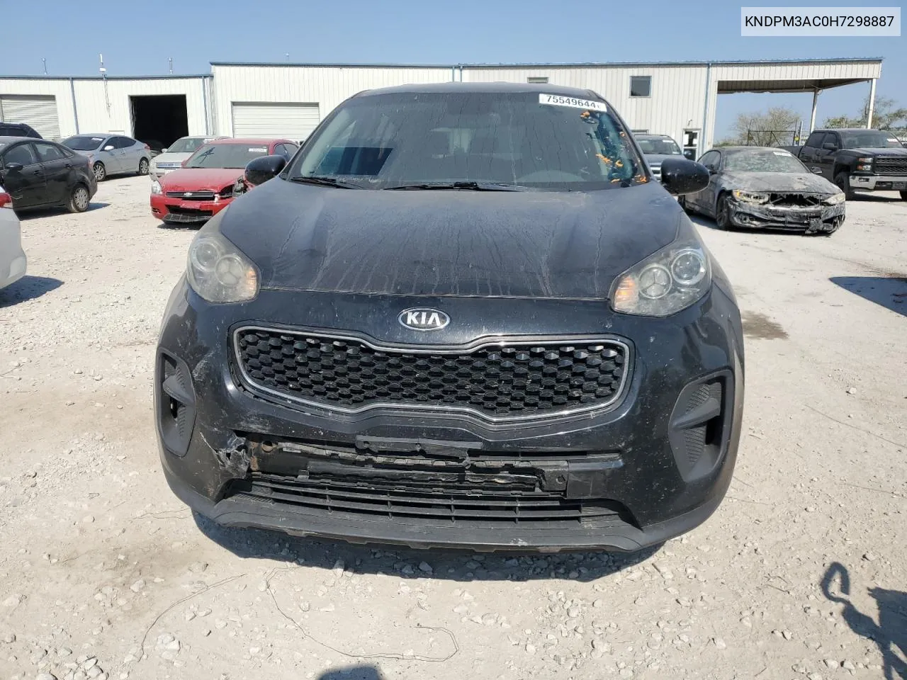 2017 Kia Sportage Lx VIN: KNDPM3AC0H7298887 Lot: 75549644