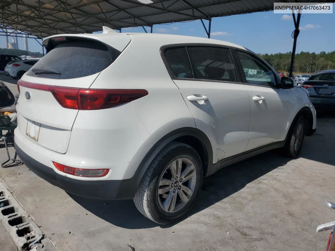 2017 Kia Sportage Lx VIN: KNDPM3AC4H7063473 Lot: 75555514