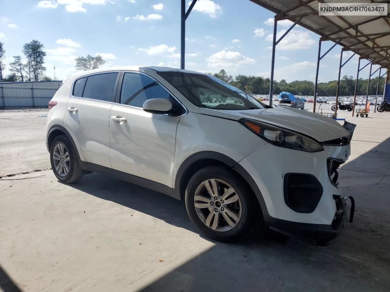 2017 Kia Sportage Lx VIN: KNDPM3AC4H7063473 Lot: 75555514