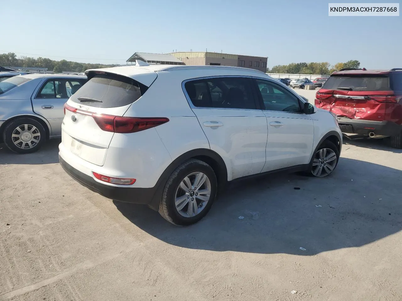 2017 Kia Sportage Lx VIN: KNDPM3ACXH7287668 Lot: 75618844