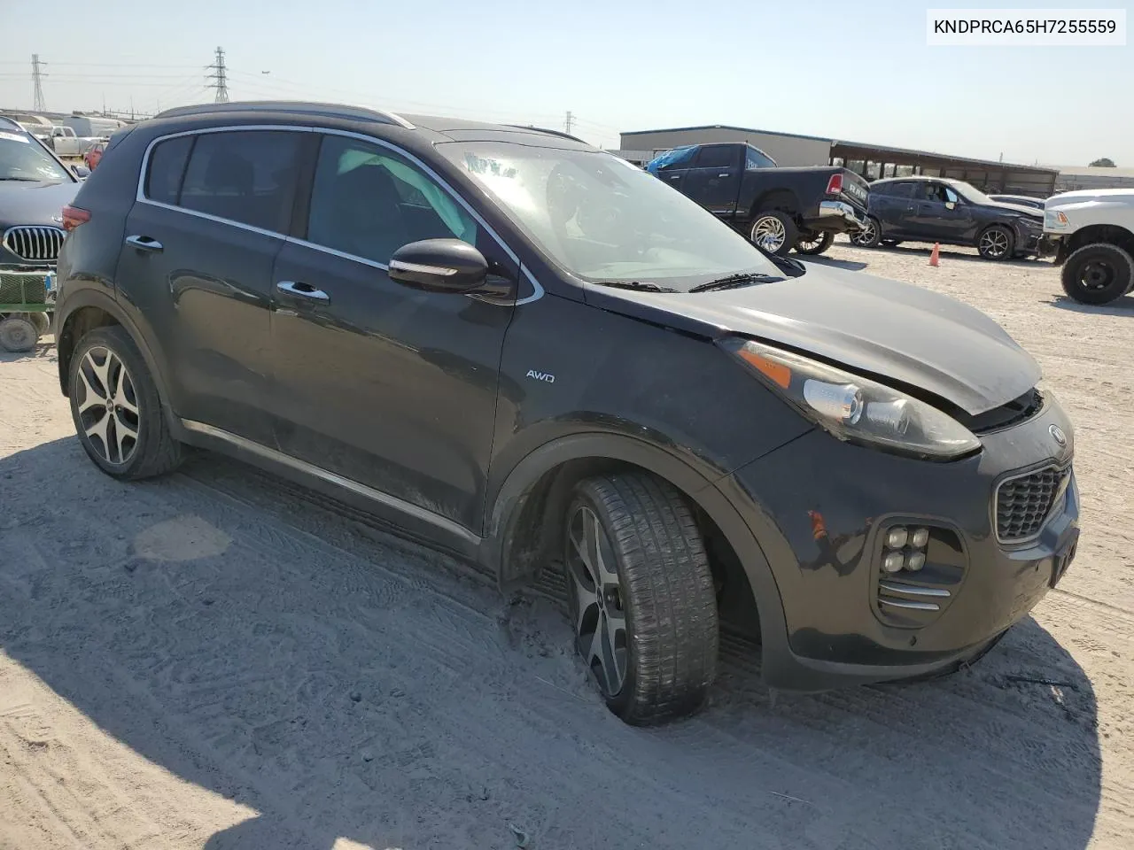 2017 Kia Sportage Sx VIN: KNDPRCA65H7255559 Lot: 75677114