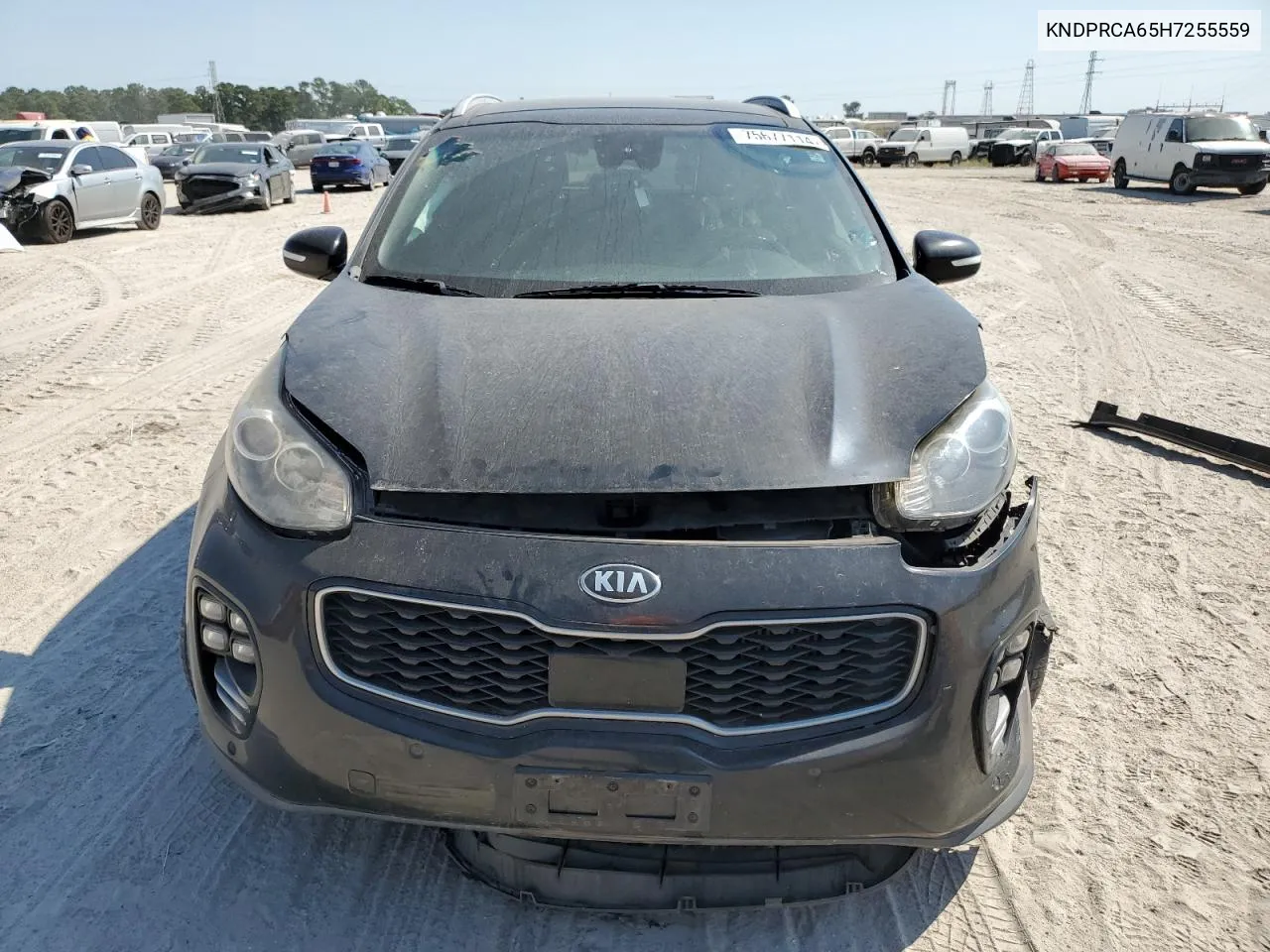 2017 Kia Sportage Sx VIN: KNDPRCA65H7255559 Lot: 75677114