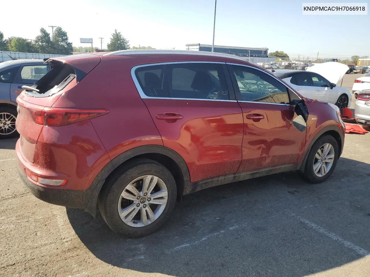 2017 Kia Sportage Lx VIN: KNDPMCAC9H7066918 Lot: 75907184