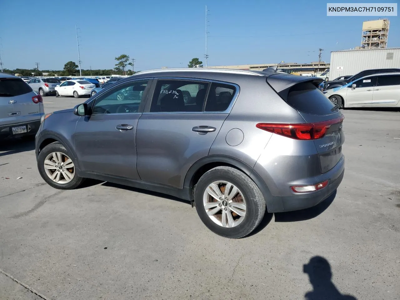 2017 Kia Sportage Lx VIN: KNDPM3AC7H7109751 Lot: 75921334