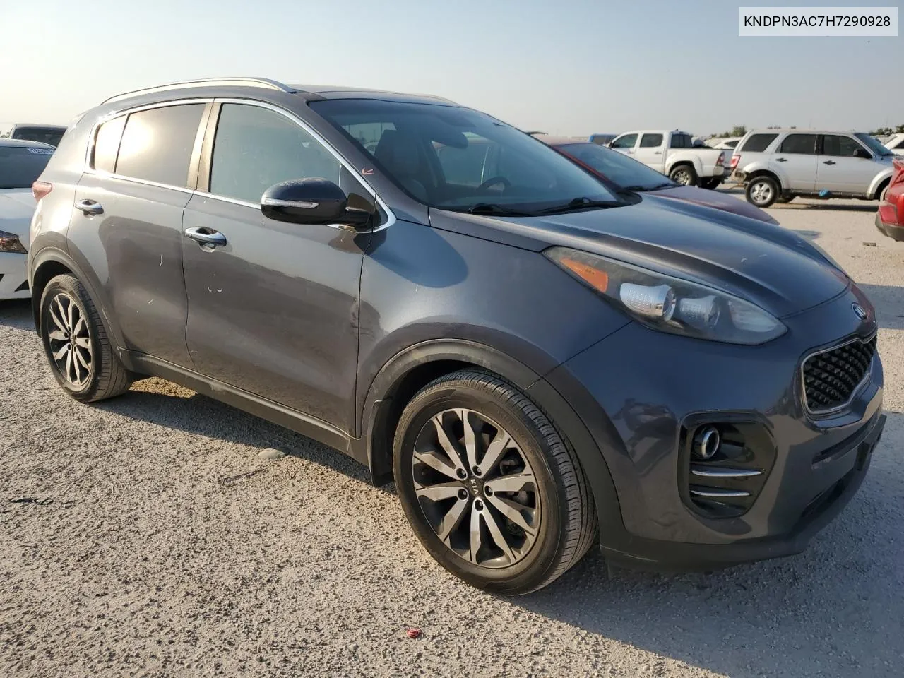 2017 Kia Sportage Ex VIN: KNDPN3AC7H7290928 Lot: 75928714