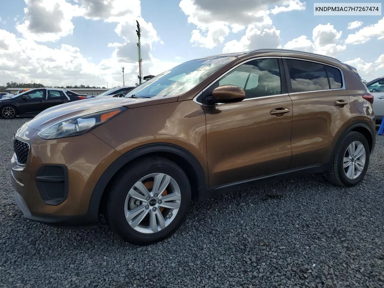 2017 Kia Sportage Lx VIN: KNDPM3AC7H7267474 Lot: 76065634