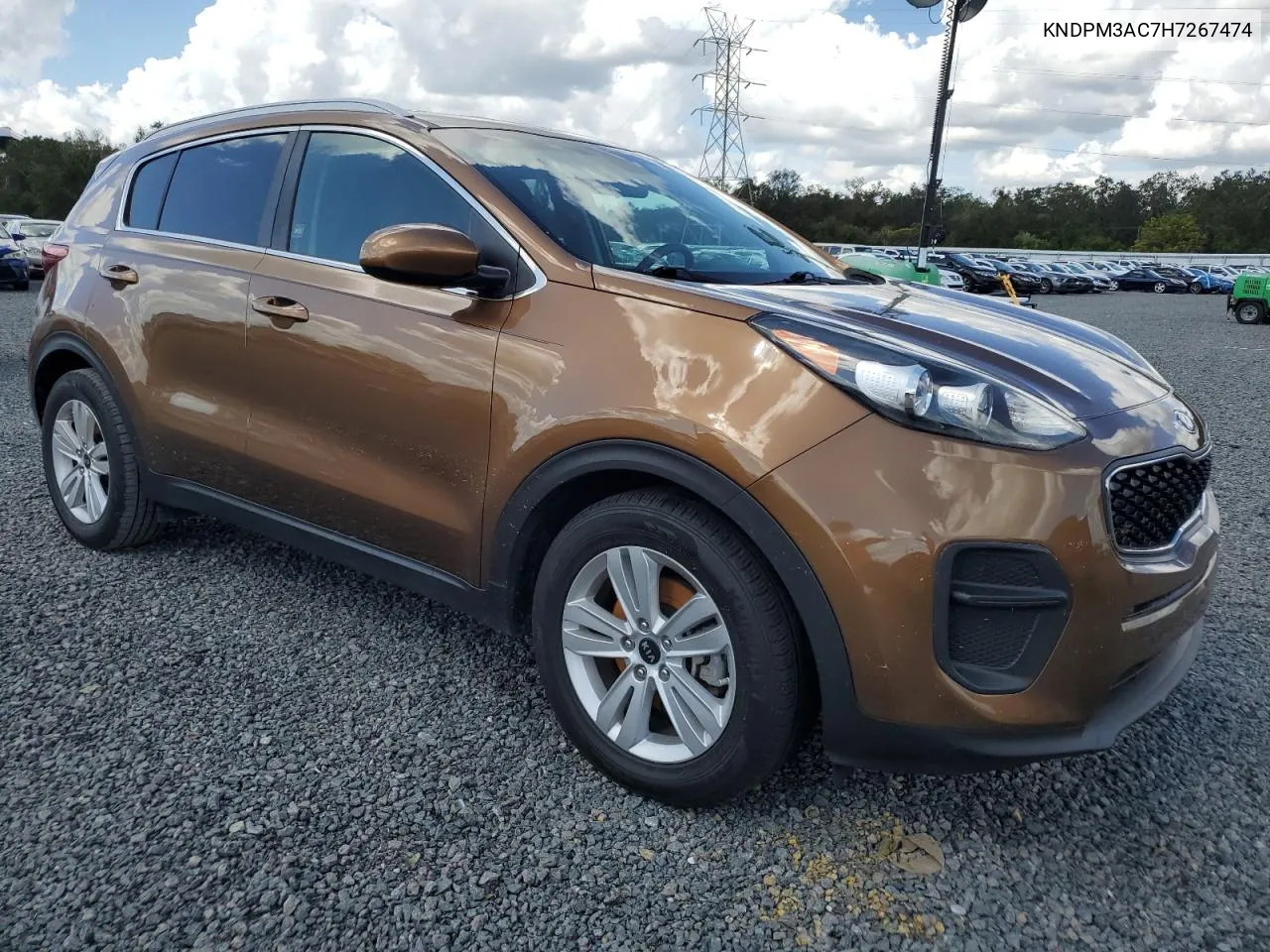 2017 Kia Sportage Lx VIN: KNDPM3AC7H7267474 Lot: 76065634