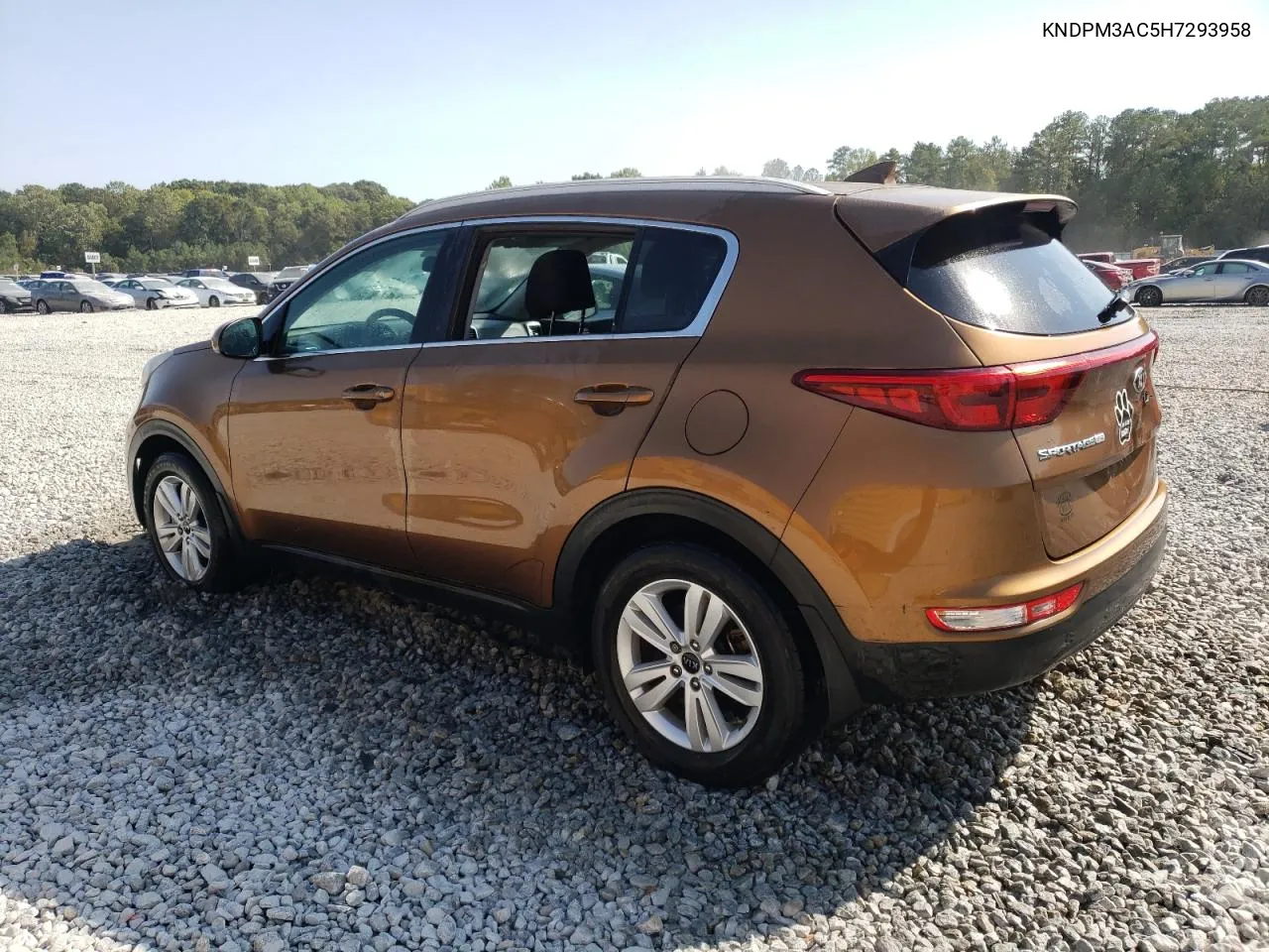 2017 Kia Sportage Lx VIN: KNDPM3AC5H7293958 Lot: 76121004