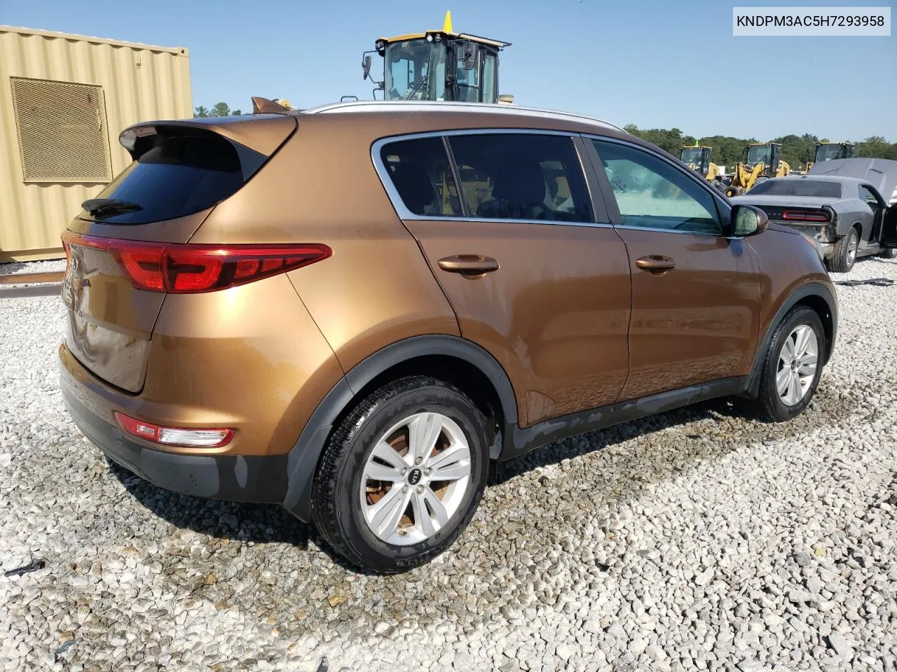 2017 Kia Sportage Lx VIN: KNDPM3AC5H7293958 Lot: 76121004