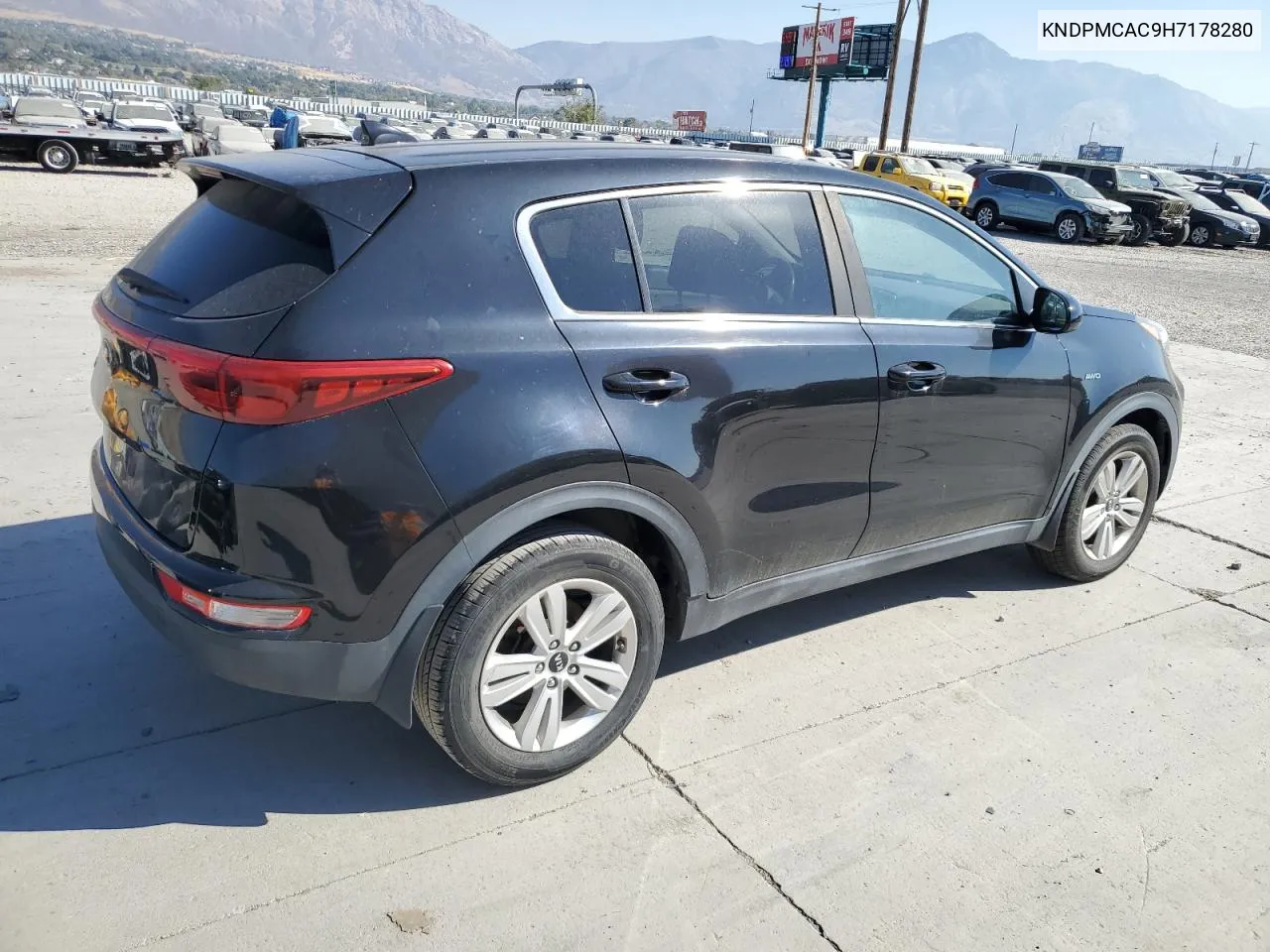 2017 Kia Sportage Lx VIN: KNDPMCAC9H7178280 Lot: 76163354