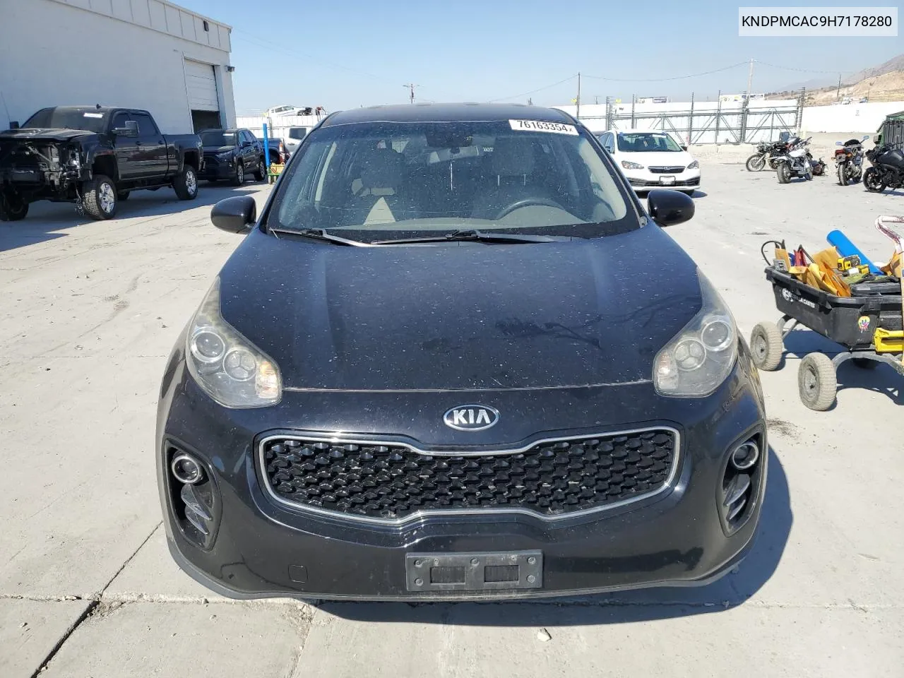 2017 Kia Sportage Lx VIN: KNDPMCAC9H7178280 Lot: 76163354