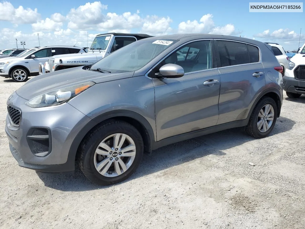 2017 Kia Sportage Lx VIN: KNDPM3AC6H7185266 Lot: 76164294