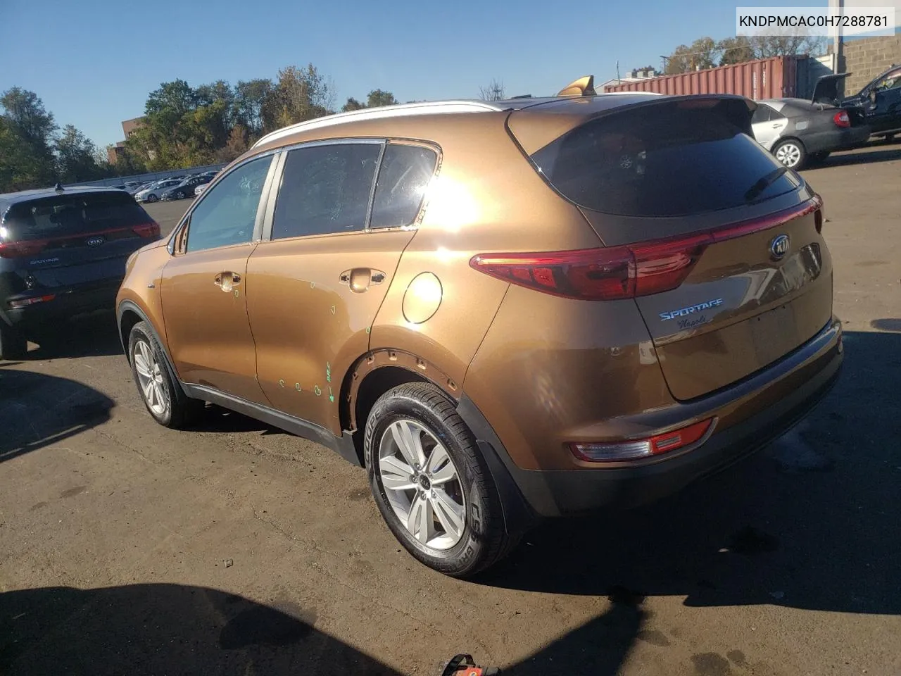 2017 Kia Sportage Lx VIN: KNDPMCAC0H7288781 Lot: 76250844