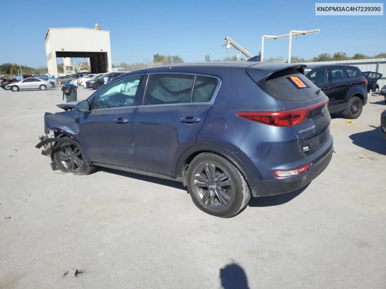 2017 Kia Sportage Lx VIN: KNDPM3AC4H7239390 Lot: 76357474