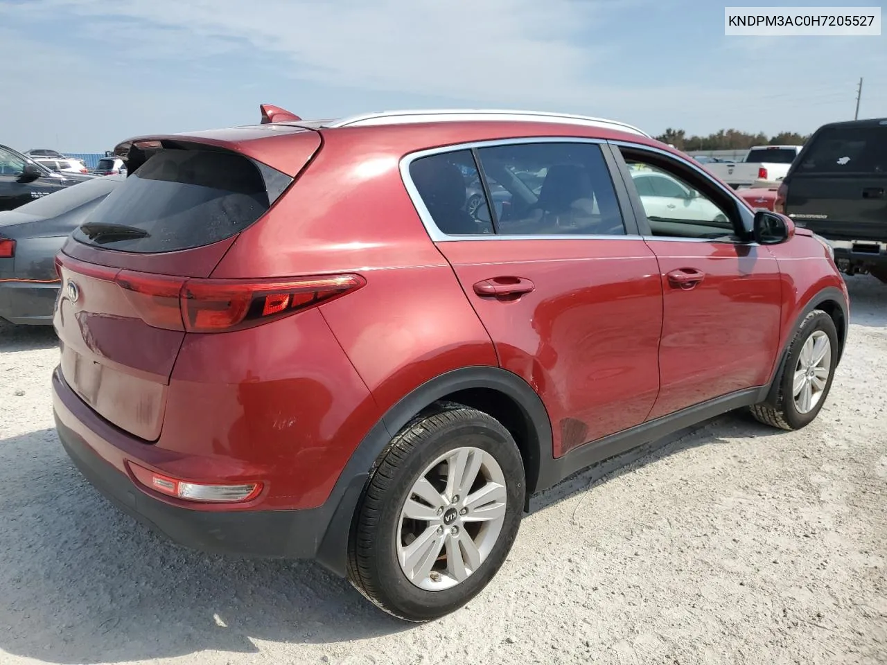 2017 Kia Sportage Lx VIN: KNDPM3AC0H7205527 Lot: 76404104