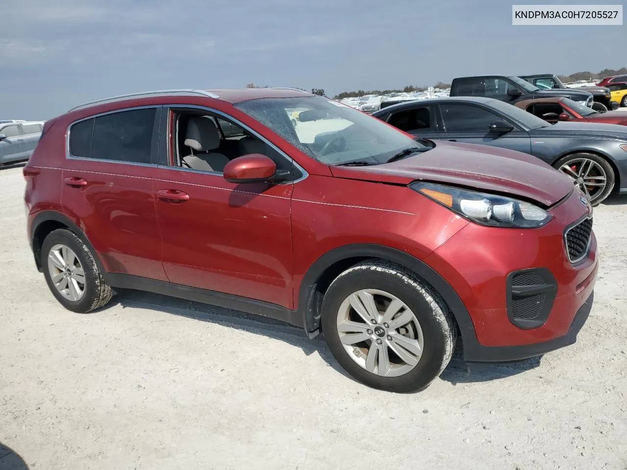 2017 Kia Sportage Lx VIN: KNDPM3AC0H7205527 Lot: 76404104