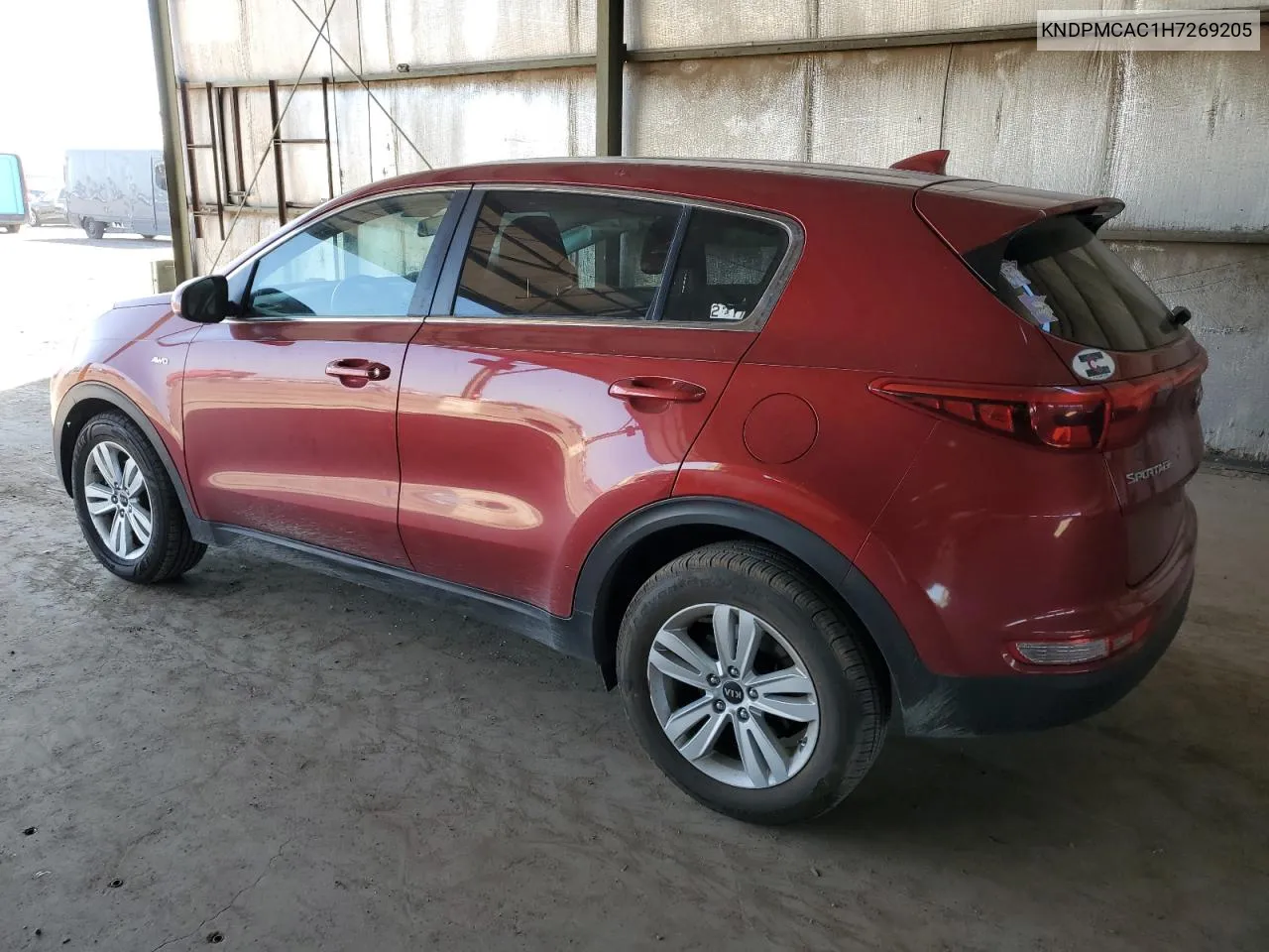 2017 Kia Sportage Lx VIN: KNDPMCAC1H7269205 Lot: 76410254