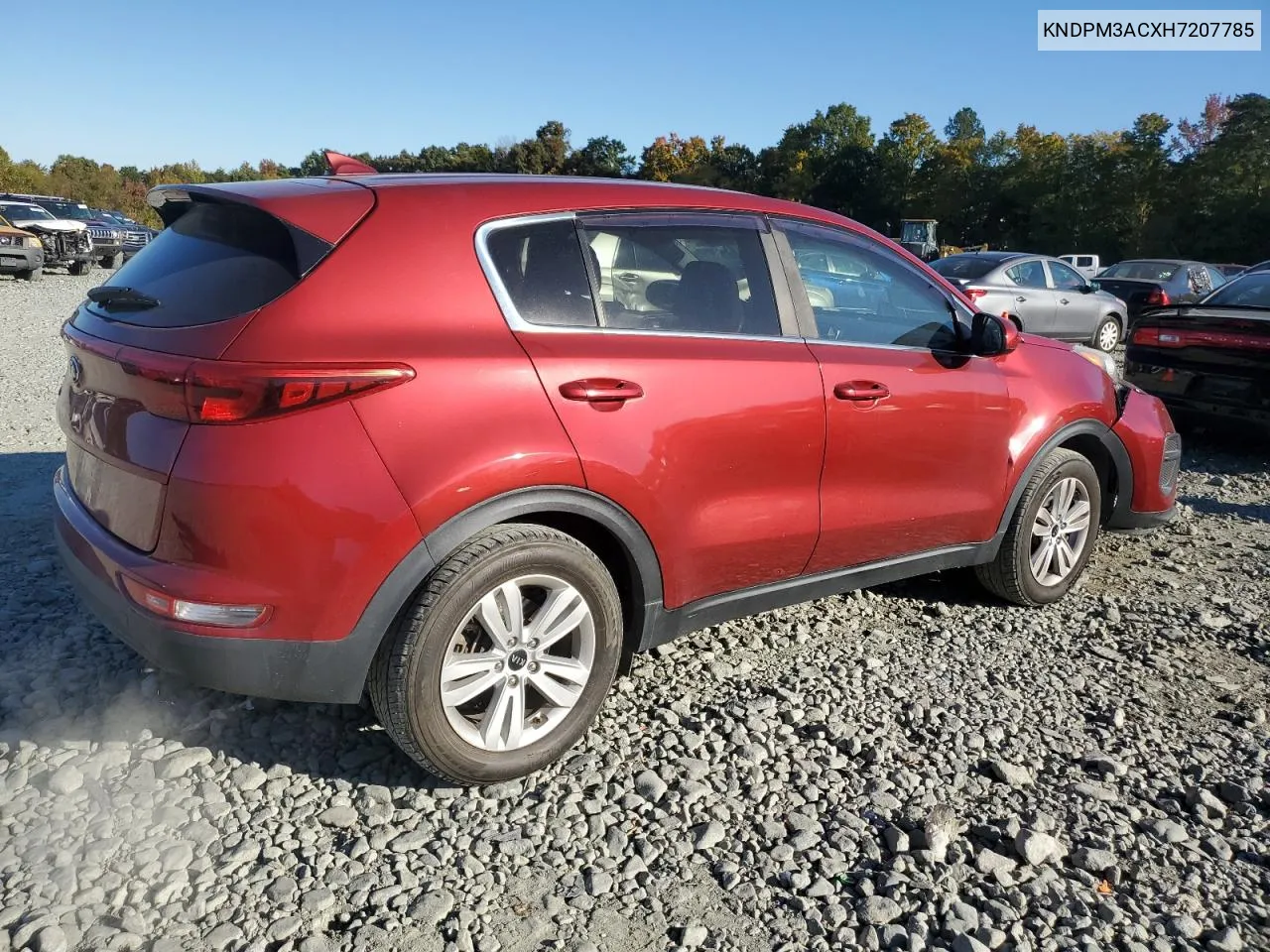 2017 Kia Sportage Lx VIN: KNDPM3ACXH7207785 Lot: 76421664