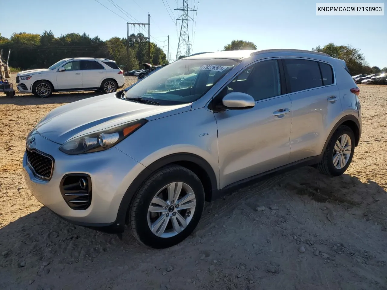 2017 Kia Sportage Lx VIN: KNDPMCAC9H7198903 Lot: 76518584