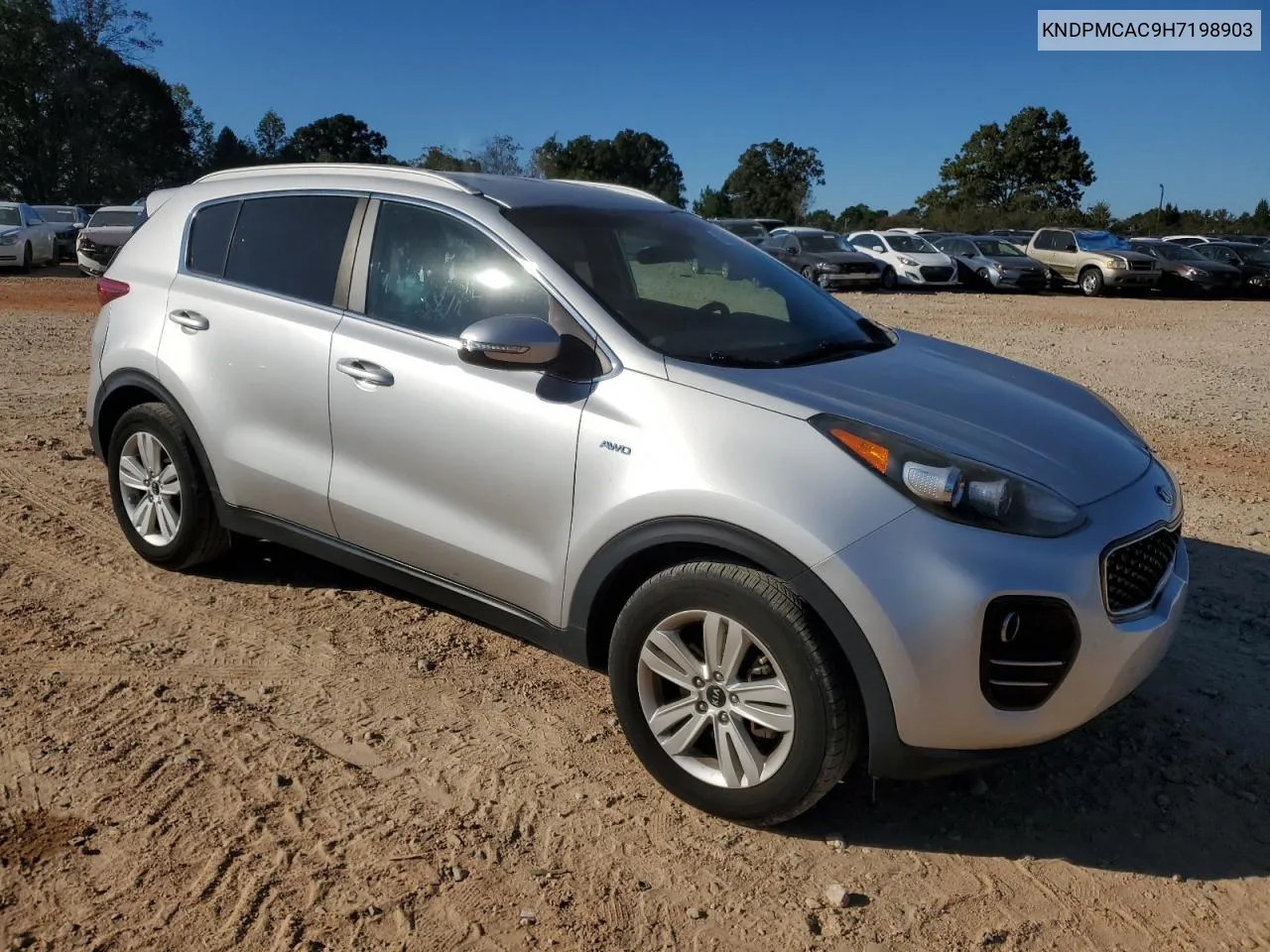 2017 Kia Sportage Lx VIN: KNDPMCAC9H7198903 Lot: 76518584