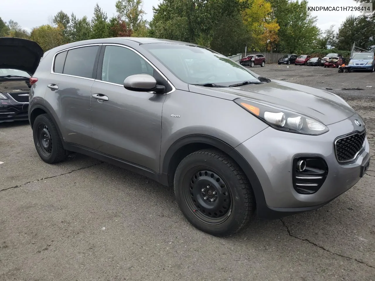 2017 Kia Sportage Lx VIN: KNDPMCAC1H7298414 Lot: 76525444