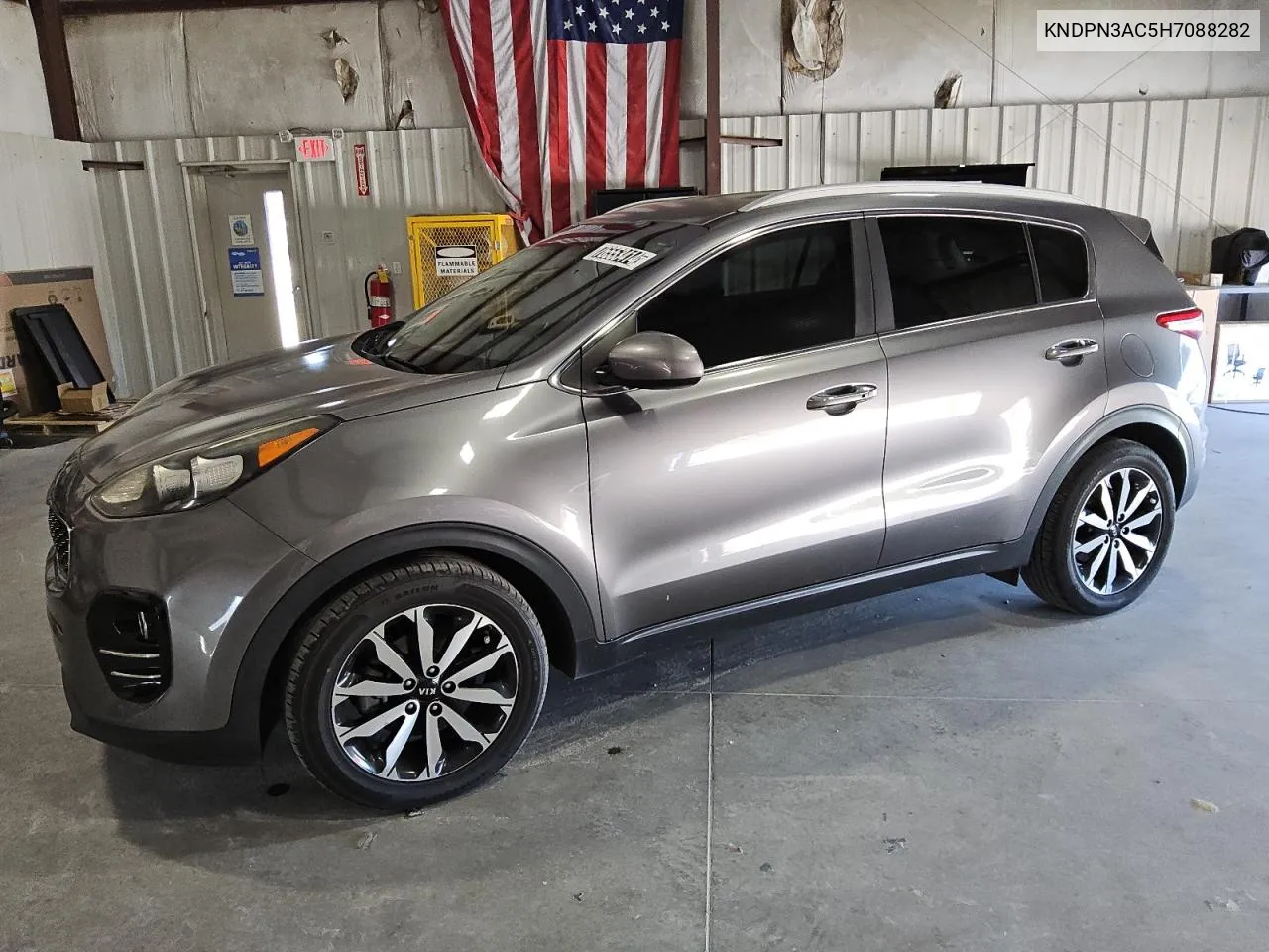 2017 Kia Sportage Ex VIN: KNDPN3AC5H7088282 Lot: 76553414