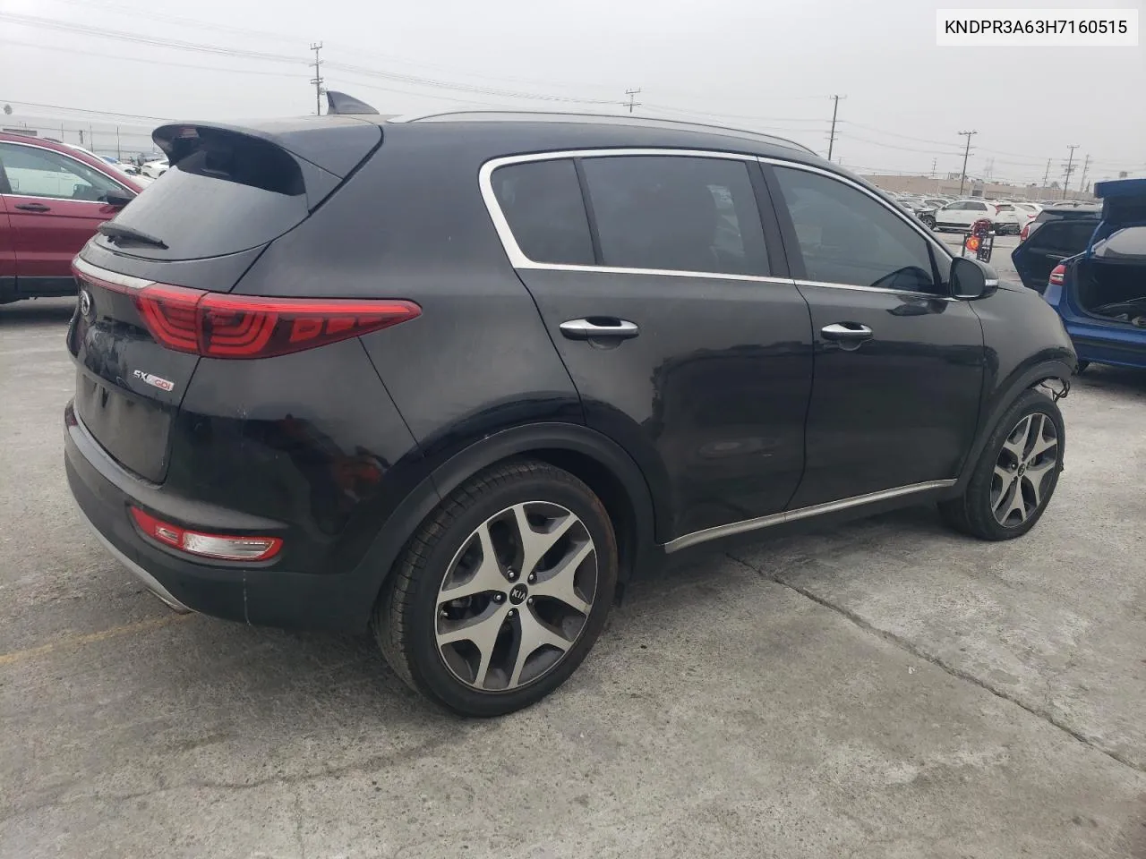 2017 Kia Sportage Sx VIN: KNDPR3A63H7160515 Lot: 76629104