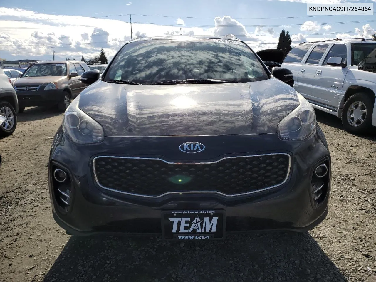 2017 Kia Sportage Ex VIN: KNDPNCAC9H7264864 Lot: 76630654