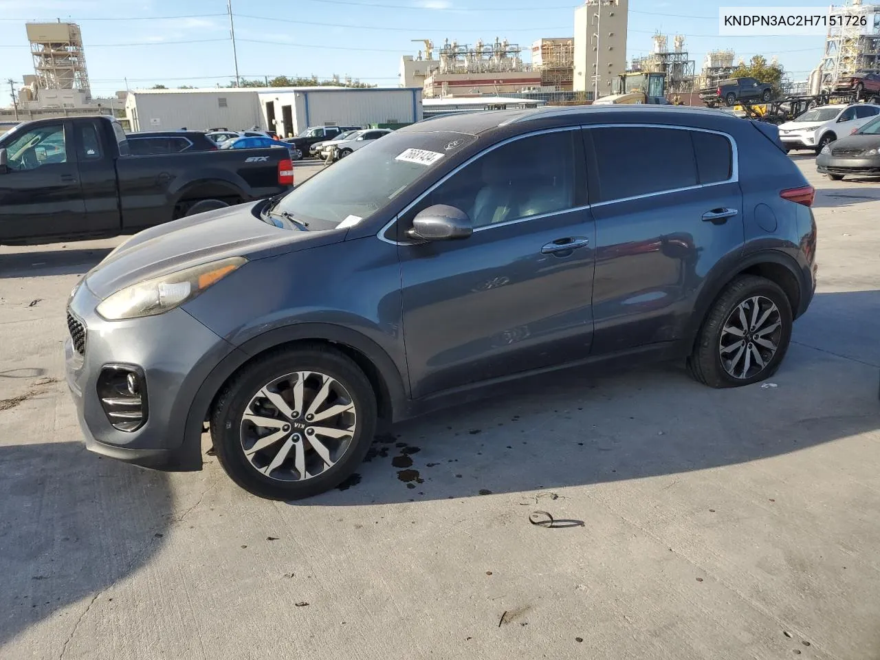 KNDPN3AC2H7151726 2017 Kia Sportage Ex