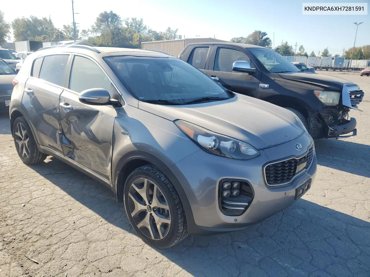 2017 Kia Sportage Sx VIN: KNDPRCA6XH7281591 Lot: 76769214