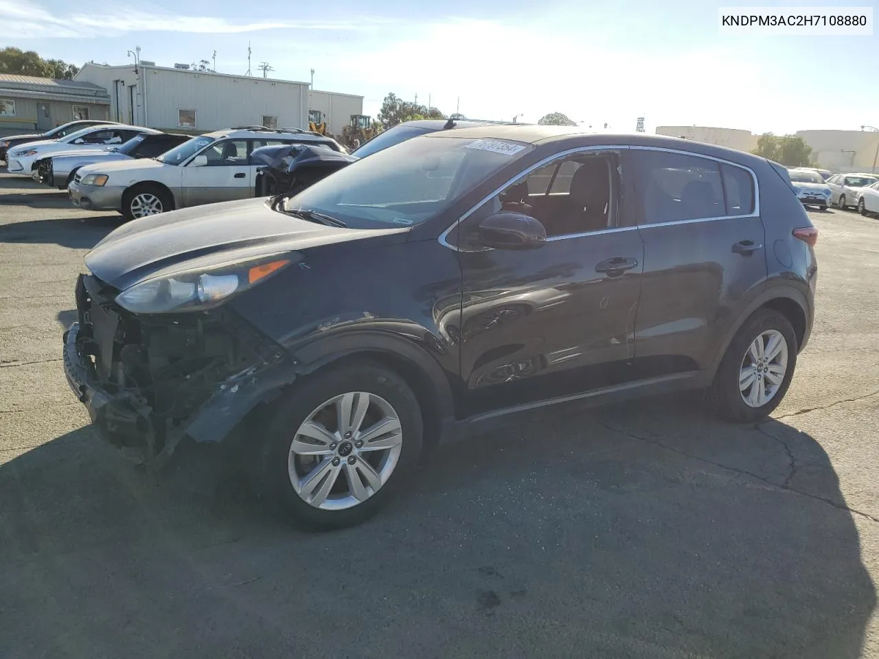 2017 Kia Sportage Lx VIN: KNDPM3AC2H7108880 Lot: 76797354