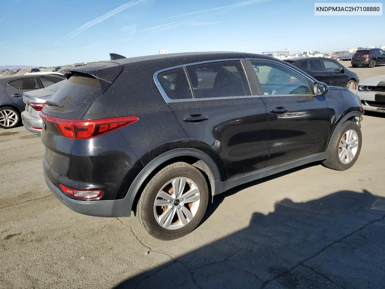 2017 Kia Sportage Lx VIN: KNDPM3AC2H7108880 Lot: 76797354