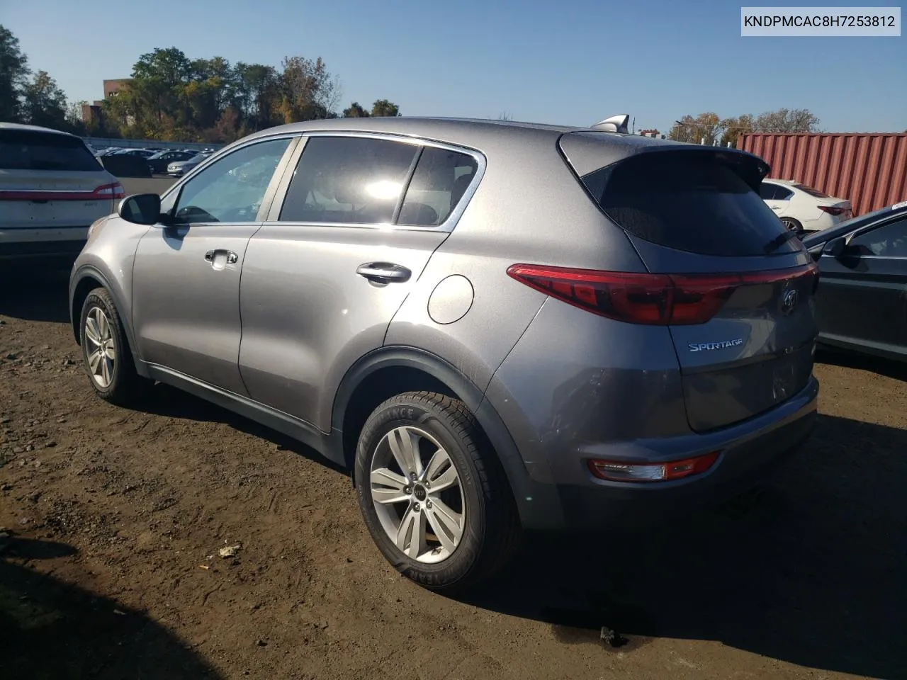 2017 Kia Sportage Lx VIN: KNDPMCAC8H7253812 Lot: 76835894