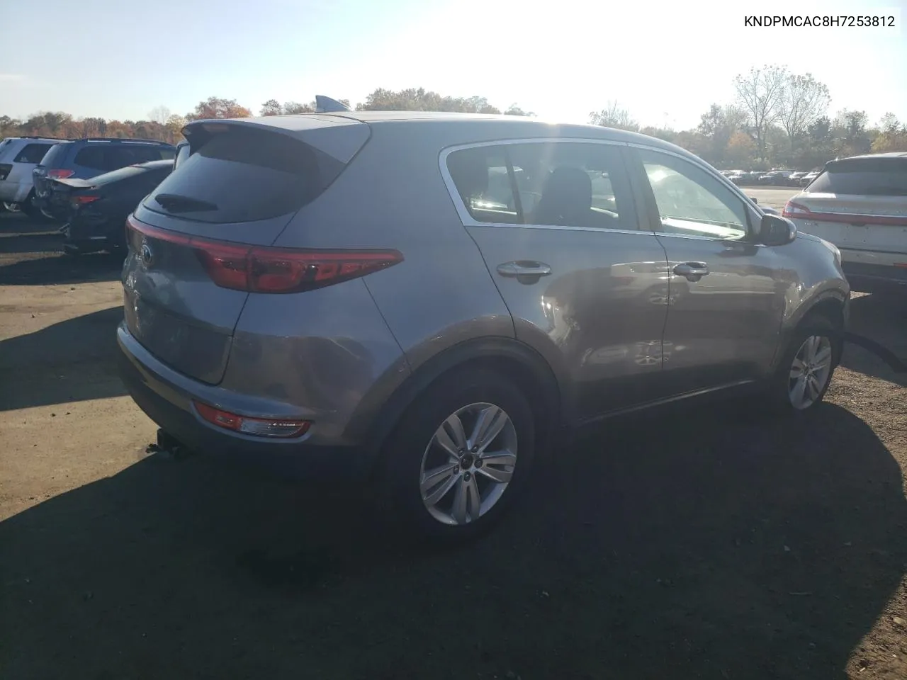 2017 Kia Sportage Lx VIN: KNDPMCAC8H7253812 Lot: 76835894