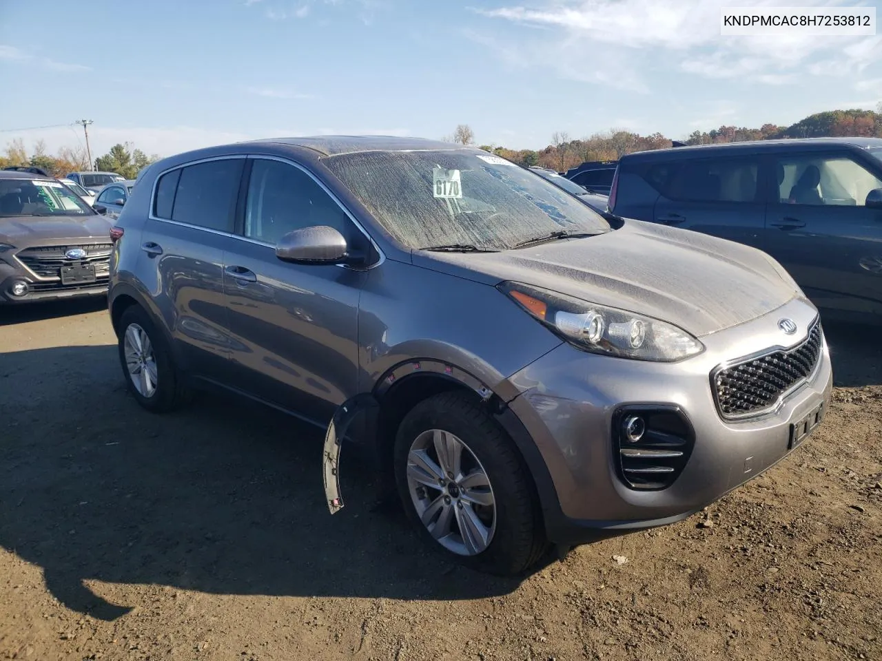 2017 Kia Sportage Lx VIN: KNDPMCAC8H7253812 Lot: 76835894