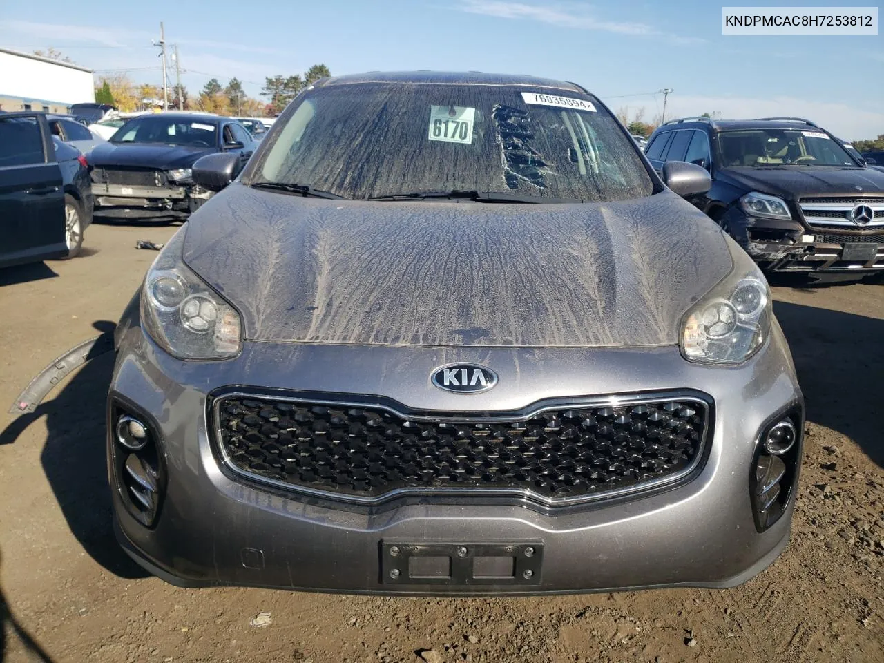 2017 Kia Sportage Lx VIN: KNDPMCAC8H7253812 Lot: 76835894