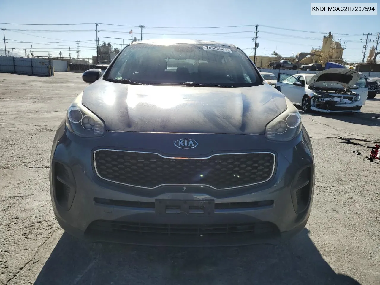 2017 Kia Sportage Lx VIN: KNDPM3AC2H7297594 Lot: 76843084