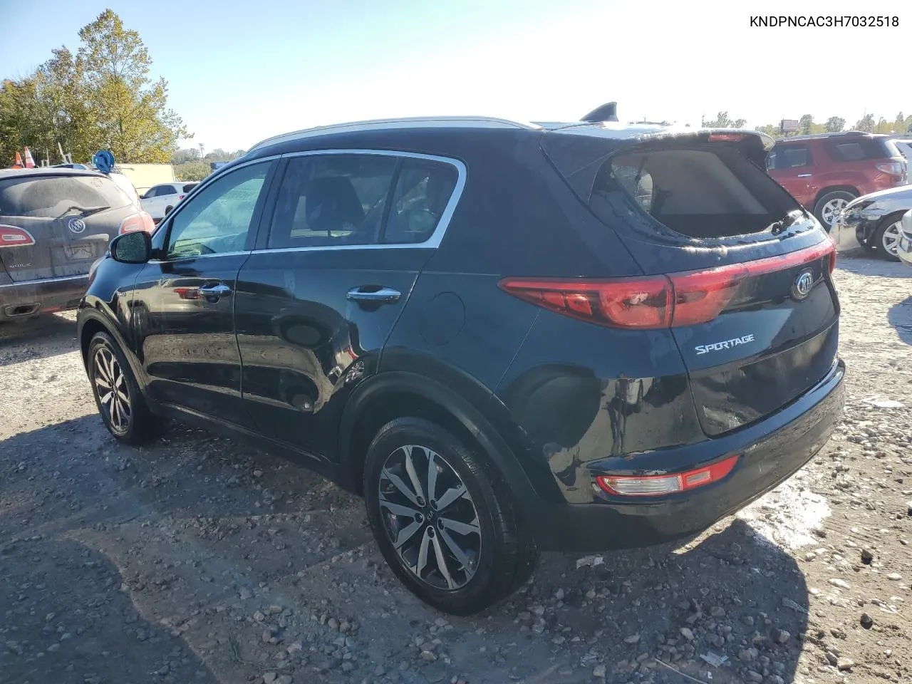 2017 Kia Sportage Ex VIN: KNDPNCAC3H7032518 Lot: 76939854