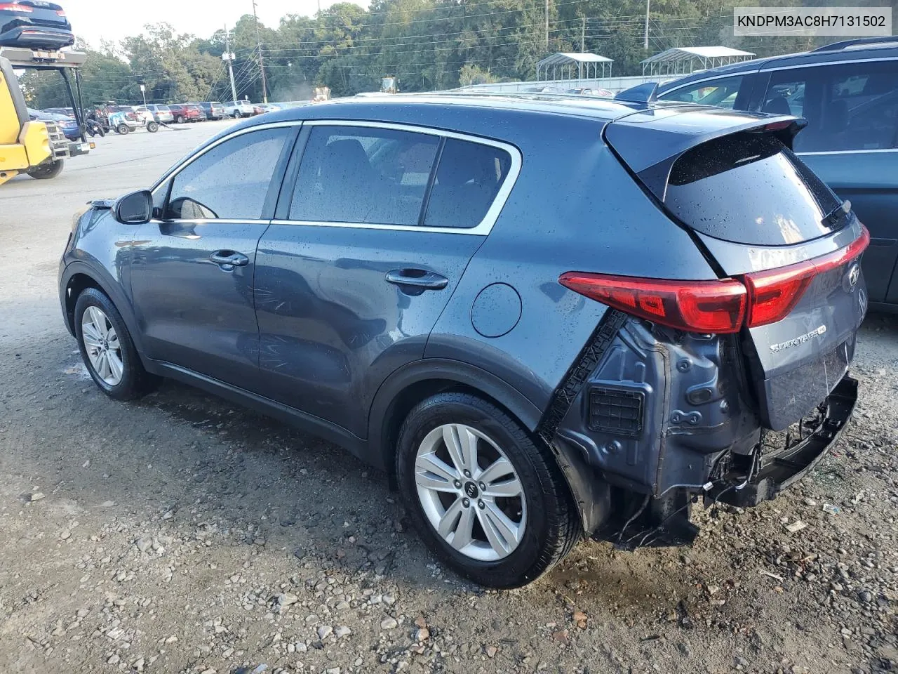 2017 Kia Sportage Lx VIN: KNDPM3AC8H7131502 Lot: 76947584